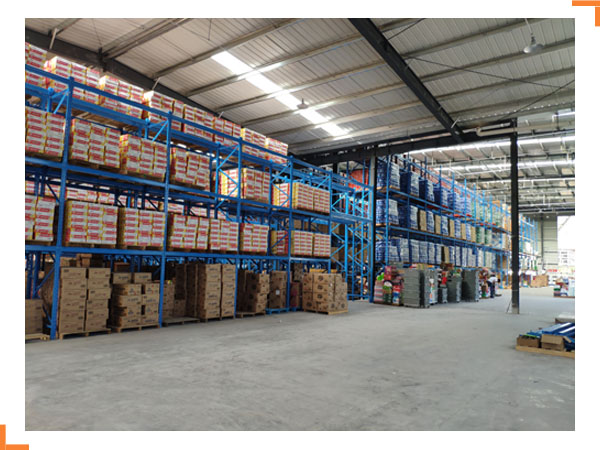 壹度股份|倉(cāng)儲(chǔ)配送中心二期倉(cāng)庫貨架項(xiàng)目竣工